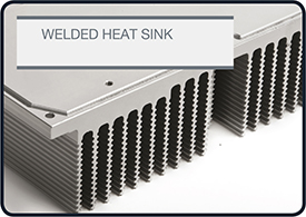 Air Cooled Meccal Extruded Heat Sinks Extruded Heat Sinks