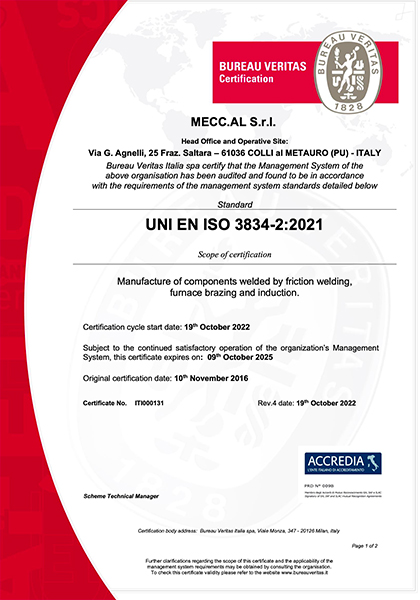 ISO 3834-2:2021