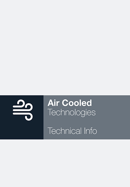 Technical information - Air cooled