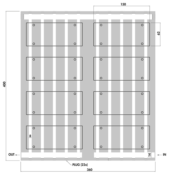 LCP 360x22/400 - GD 10 Pass