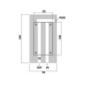 LCP 90x20/160 - GD 2 Pass